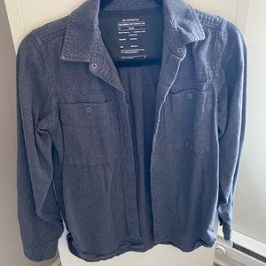 100% Cotton REI Grey Flannel XS